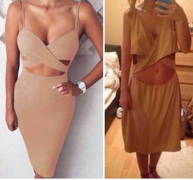 Chiếc váy này người mẫu mặc sẽ hợp hơn?

