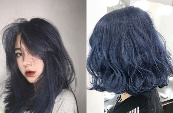 Bạn muốn trải nghiệm phong cách mới lạ và thú vị? Hãy thử nhuộm tóc màu xanh đen - một màu tóc đang được ưa chuộng hiện nay! Hình ảnh liên quan đến từ khóa này sẽ cho bạn cảm giác mới mẻ, cá tính và thú vị hơn bao giờ hết.
