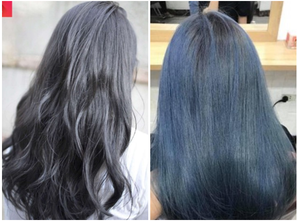 Highlight xanh - một cách phá cách, nổi bật và tinh tế để thể hiện phong cách thời thượng của cô gái hiện đại. Với hình ảnh về tóc đen với highlight xanh, bạn sẽ thấy sự độc đáo và sáng tạo và nhận được nhiều ý tưởng tuyệt vời cho phong cách tóc cá tính của mình.